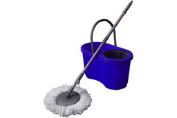 Комплект ЕК-405 для уборки (ведро 12л с отжимом+швабра с насадкой), арт. EK-405-1/2, RO-001-01/02