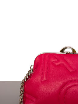 LACCOMA сумка Жасмин-Л815-маджента эко кожа хлопок  фото 3