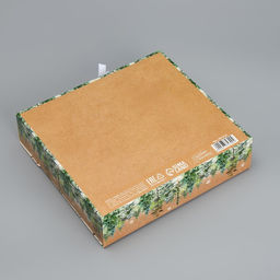 Коробка подарочная новогодняя складная двухсторонняя Чудо обязательно случится, 20?18?5 см