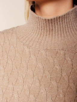 VILATTE / Свитер из пряжи с кашемиром  фото 6