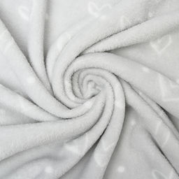 Плед Этель. Сердечки, 180?200 см, корал-флис  фото 11