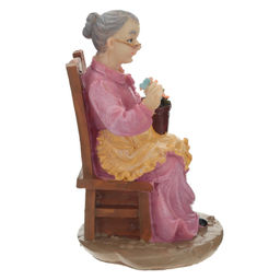 Фигурка декоративная "Бабушка/Дедушка", L10 W10 H16,5 см, 2в.