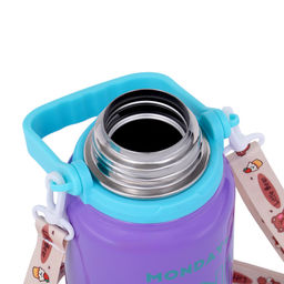 Термос для чая и кофе "Coffee cup", 1 л, сохраняет тепло 10 ч, фиолетовый