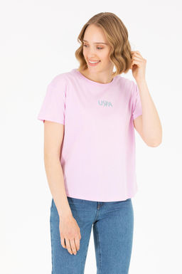 Женская футболка с круглым вырезом Магнолия Неожиданная скидка в корзине - U.s. polo assn фото 3