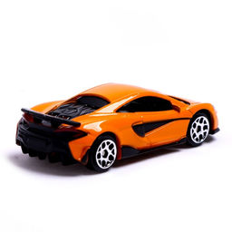 Машина металлическая McLaren 600LT, 1:64, цвет оранжевый - Автоград фото 3