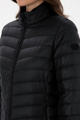 Kad_n Siyah Mont Sepette S_rpriz _ndirim