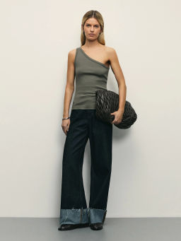 Топ на одно плечо / Zarina  фото 2