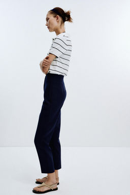 HIGH-WAIST TROUSERS - Zara фото 8