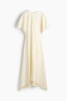 Vestido midi de sat?n