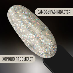 Гель лак для ногтей PEARL SERIES, 3-х фазный, 8 мл, LED/UV, цвет (93) - Queen fair фото 4