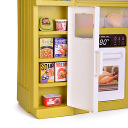 Набор кухня "Весёлый поварёнок" с паром (108 предметов) в коробке