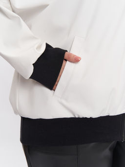 Жакет кожаный GA00109WHT02