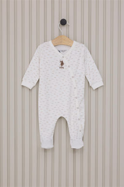 Erkek Bebek Krem Pijama Tak_m_