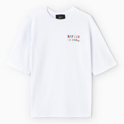 Футболка женская MIST Rainbow, размер 46-48 (L-XL), белая