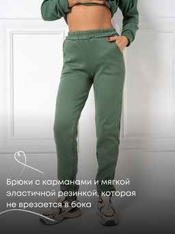 Костюм Шарлот (мех)_396/оливковый - Ihomelux фото 11