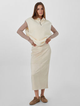 Юбка женская бежевая - Mark formelle фото 5