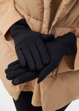 K13121 Перчатки утепленные ЧЕРНЫЙ