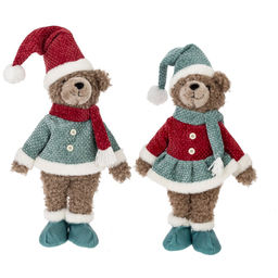 Игрушка набивная "Медвежонок", L19 W10 H35 см, 2в.