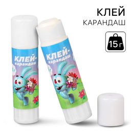 Цена за 24 шт. Клей-карандаш PVP 15 г, «Смешарики»