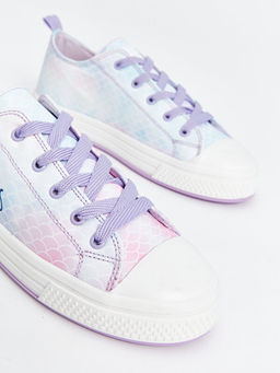 Bask?l? Ba?c?kl? K?z ?ocuk Spor Ayakkab? - Waikiki фото 3