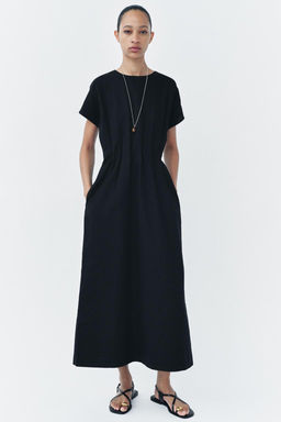 ZW COLLECTION PLEATED MIDI DRESS - Zara фото 18