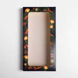 Цена за 5 шт. Коробка для шоколада новогодняя «Зима - Время волшебства», с окном, 17×8.5×1.5 см