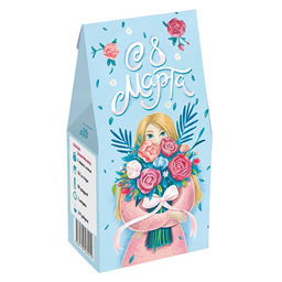 Чай С 8 марта (девушка)