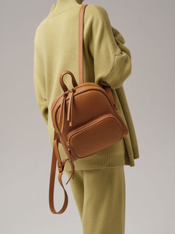 Рюкзак Deboro 31071 коричневый лист