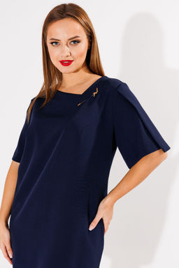 Платье SOVA 11216S-Р темно-синий - Mira fashion фото 280