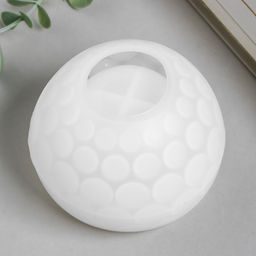 Молд силиконовый «Подсвечник шар с кругами» 8.6×8.6×6.2 см