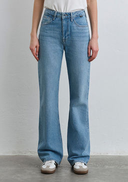 Victoria Premium Blue Indigo Mavisi Jean Pantolon  фото 5