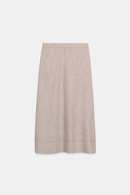 CAPE MIDI SKIRT - Zara фото 6