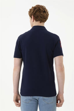 Мужская темно-синяя базовая футболка - U.s. polo assn фото 5