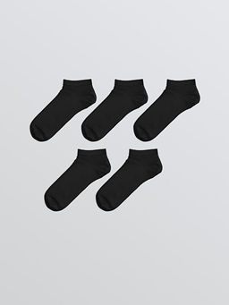 D?z Erkek Patik ?orap 5li