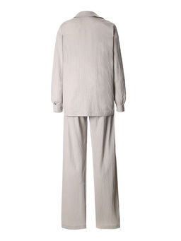 Костюм женский: рубашка, брюки, топ, KAFTAN Base, размер 42, серый