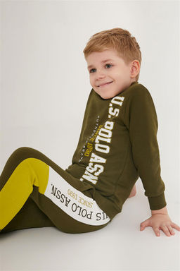 U. S. Polo Assn Пижамный комплект цвета хаки для мальчика - U.s. polo assn фото 6