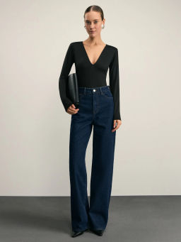 Базовое боди с треугольным вырезом ZR2501013 / Zarina  фото 2