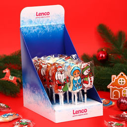 Цена за 3 шт. Карамель леденцовая новогодняя "Микс №1", 17 г