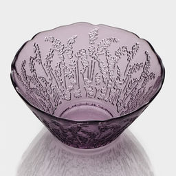 Салатник Magistro «Французская лаванда», 470 мл, 13.7×7 см, стекло, сиреневый