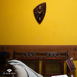 Часы настенные интерьерные «Ностальгия», бесшумные, плавный ход, 42×24.5 см, дерево, от батарейки 1×АА