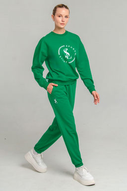 Арт. 2358 Костюм с брюками женский 44-52 (5 шт) Цвет:верх- кэмел, низ- кэмел - Калинка фото 7