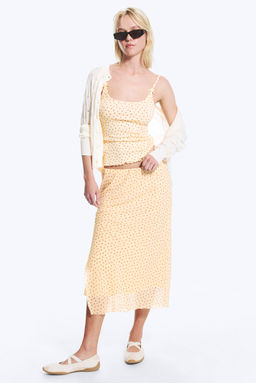 Falda midi de tiro bajo - H&m фото 4