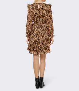 Платье, шоколадно-бежевое - Linea tesini фото 4