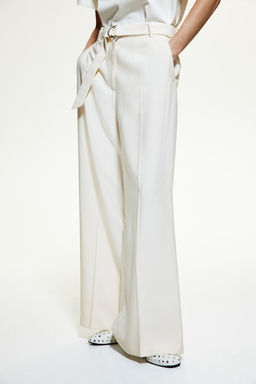 Pantalon amplio con cinturon - H&m фото 4