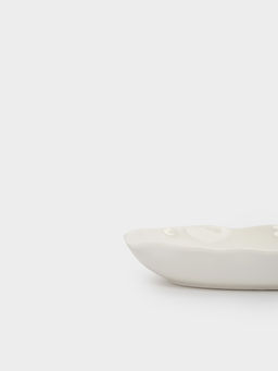 Тарелка суповая, 22х4 см, 600 мл, фарфор P, белая, Волнистый край, White ocean - Anna lafarg фото 6