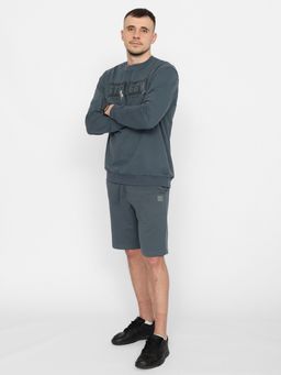 CRB wear / FSMM 60238-48 Джемпер мужской,темно-серый/Ex.Cherubino