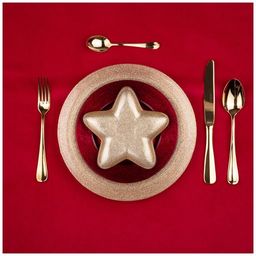 БЛЮДО STAR RED SHINY 17х17 СМ БЕЗ УПАКОВКИ - Lefard фото 2