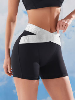 Шорты с двойным поясом