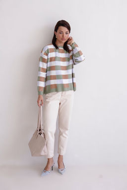 11717 Джемпер в клетку - Martichelli фото 9