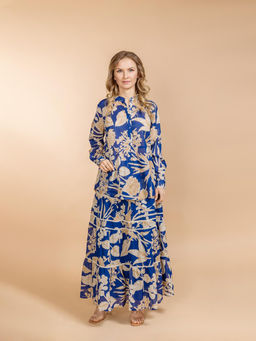 Костюм юбка и блузка (хлопок) №25-246-1